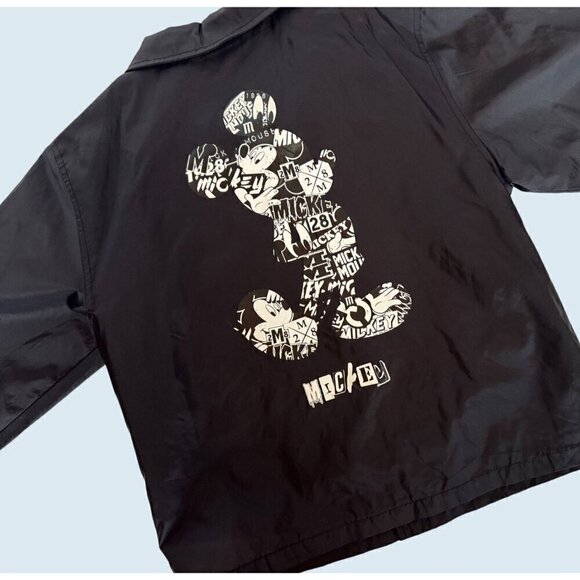 Neff Other - DISNEY X NEFF Youth Nylon Snap Button Jacket Coat Size Small